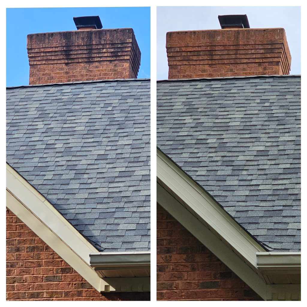 Pressure washing brick chimney expertise