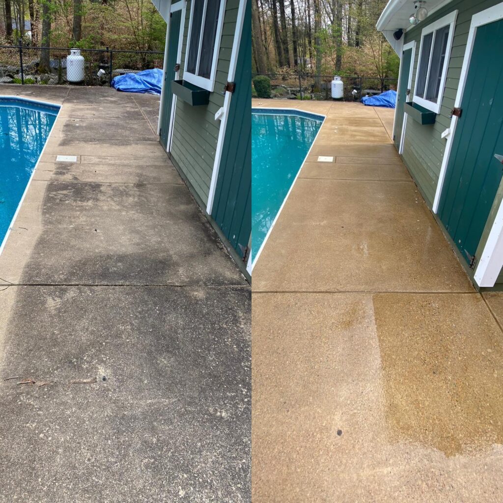 pool deck